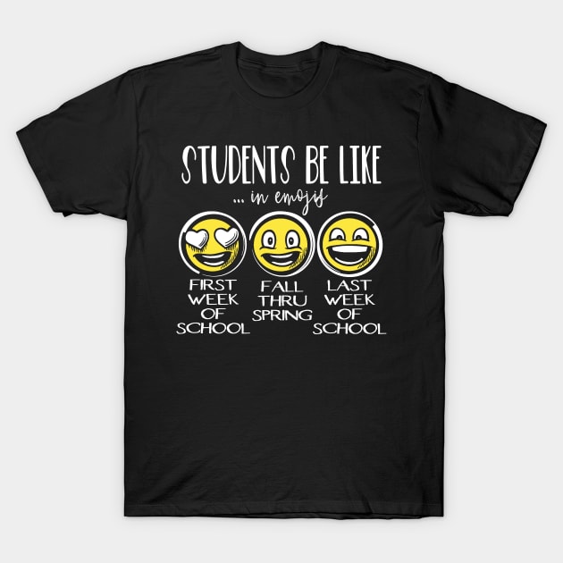 Students Be Like T-Shirt by Etopix